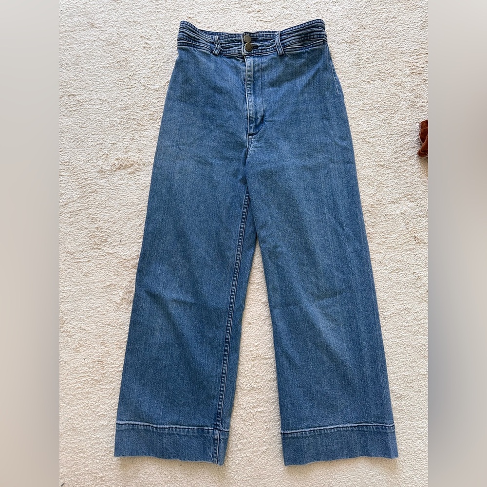 Apiece Apart Wide-Leg Jeans size 2
